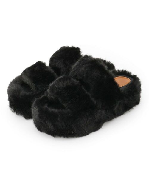 ESPERANZA / エスペランサ サンダル | 厚底フェイクファーサンダル | 詳細13