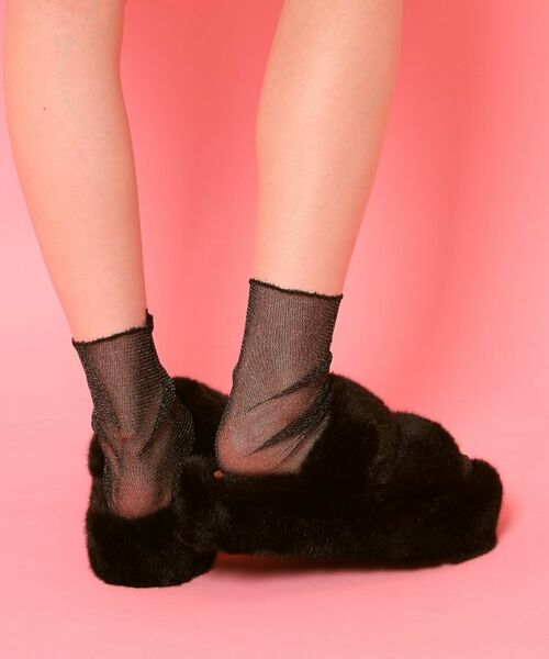 ESPERANZA / エスペランサ サンダル | 厚底フェイクファーサンダル | 詳細6