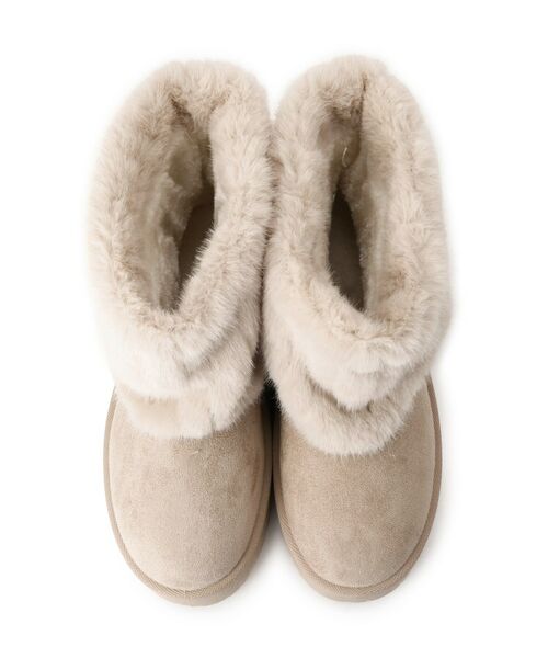 ESPERANZA / エスペランサ ブーツ(ショート丈) | 厚底フェイクファームートン | 詳細12