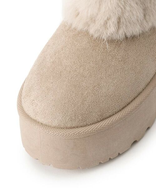 ESPERANZA / エスペランサ ブーツ(ショート丈) | 厚底フェイクファームートン | 詳細14