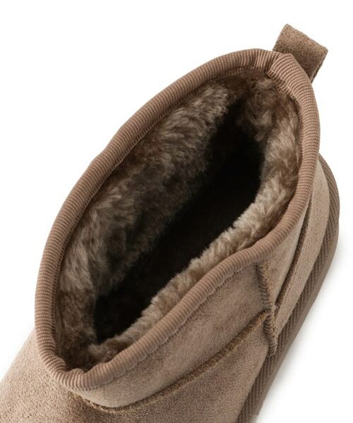 ESPERANZA / エスペランサ ブーツ（ショート丈） | 厚底プレーンフェイクムートン | 詳細22