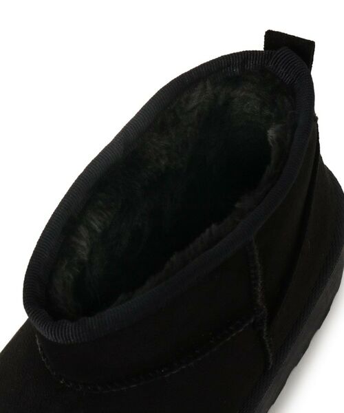 ESPERANZA / エスペランサ ブーツ（ショート丈） | 厚底プレーンフェイクムートン | 詳細23