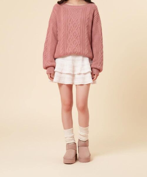 ESPERANZA / エスペランサ ブーツ（ショート丈） | 厚底プレーンフェイクムートン | 詳細8