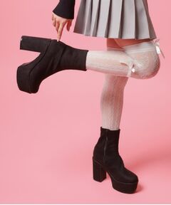 ESPERANZA / エスペランサ ブーツ（ショート丈） | 厚底シンプルブーツ