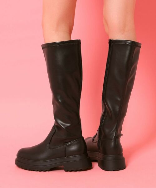 ESPERANZA / エスペランサ ブーツ（ショート丈） | トラックソールロングブーツ | 詳細1