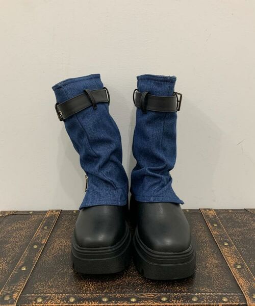 ESPERANZA / エスペランサ ブーツ（ショート丈） | ベルト付きカバーブーツ | 詳細14