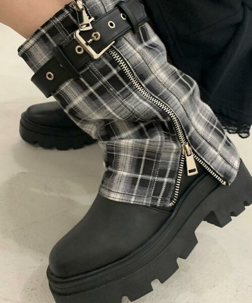 ESPERANZA / エスペランサ ブーツ（ショート丈） | ベルト付きカバーブーツ | 詳細19