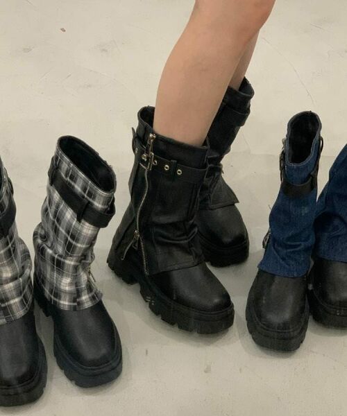 ESPERANZA / エスペランサ ブーツ（ショート丈） | ベルト付きカバーブーツ | 詳細30