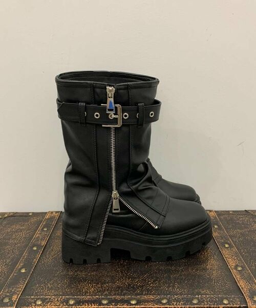 ESPERANZA / エスペランサ ブーツ（ショート丈） | ベルト付きカバーブーツ | 詳細4