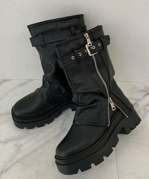 ESPERANZA / エスペランサ ブーツ（ショート丈） | ベルト付きカバーブーツ | 詳細6
