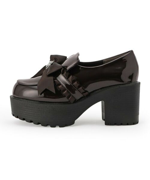 ESPERANZA / エスペランサ パンプス | リボン付厚底ローファーパンプス | 詳細14