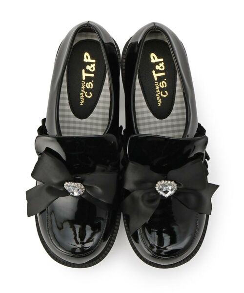 ESPERANZA / エスペランサ パンプス | リボン付厚底ローファーパンプス | 詳細17