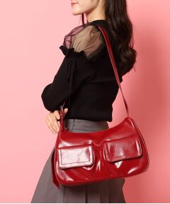 ESPERANZA / エスペランサ ショルダーバッグ | フロントポケットショルダーバッグ