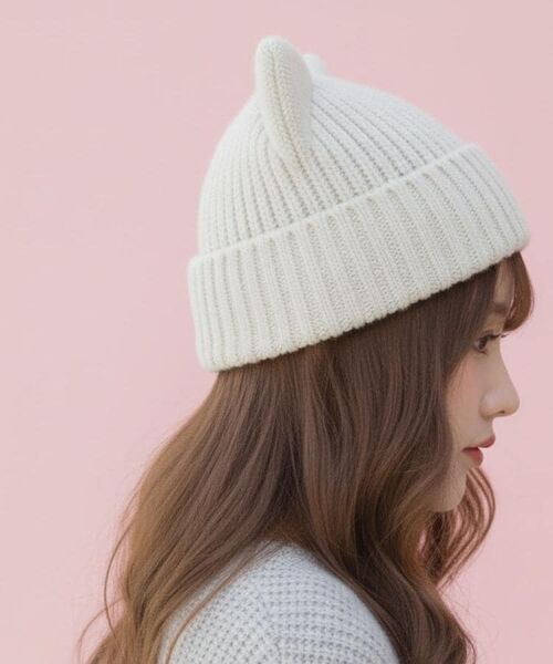 ESPERANZA / エスペランサ ニットキャップ | ネコミミIVニット帽 | 詳細2