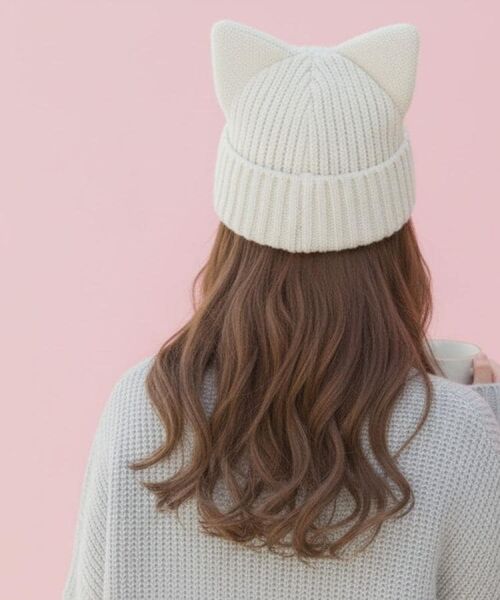 ESPERANZA / エスペランサ ニットキャップ | ネコミミIVニット帽 | 詳細3