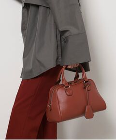 ESPERANZA / エスペランサ ボストンバッグ | シボフェイクレザー2WAYボストンバッグ