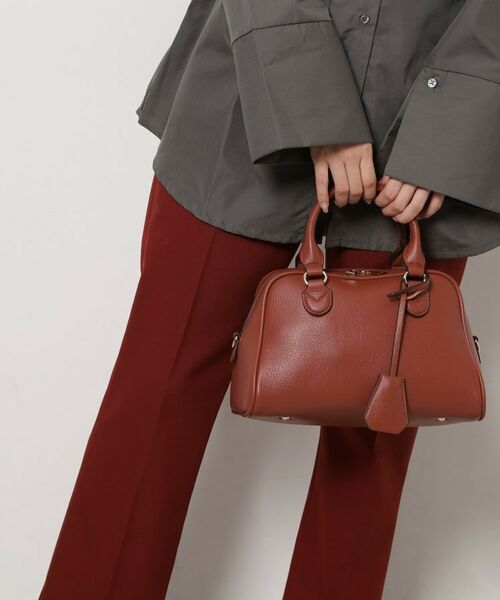 ESPERANZA / エスペランサ ボストンバッグ | シボフェイクレザー2WAYボストンバッグ | 詳細11