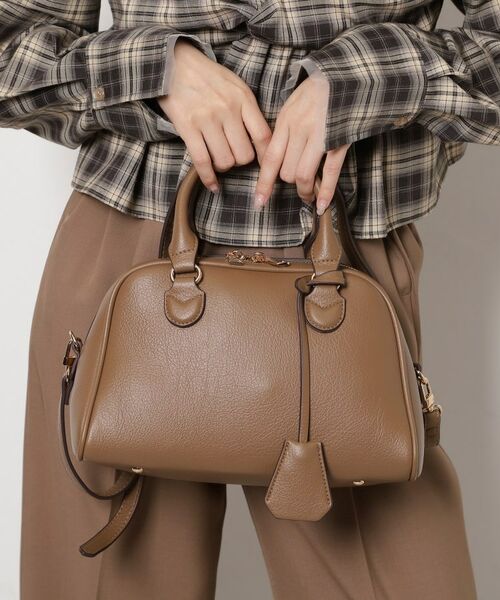 ESPERANZA / エスペランサ ボストンバッグ | シボフェイクレザー2WAYボストンバッグ | 詳細2