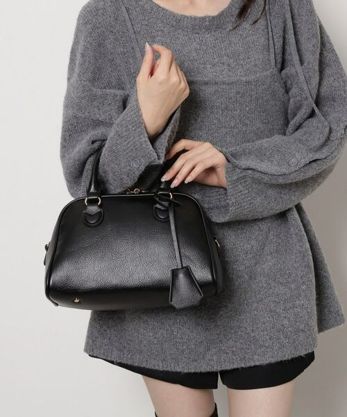 ESPERANZA / エスペランサ ボストンバッグ | シボフェイクレザー2WAYボストンバッグ | 詳細7