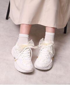 ESPERANZA / エスペランサ スニーカー | フラワー刺繍ラメスニーカー