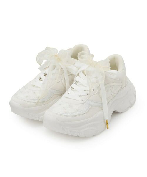 ESPERANZA / エスペランサ スニーカー | フラワー刺繍ラメスニーカー | 詳細10