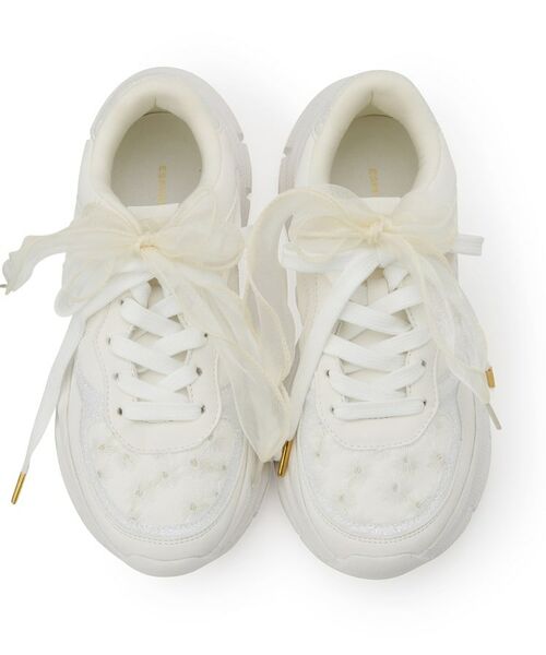 ESPERANZA / エスペランサ スニーカー | フラワー刺繍ラメスニーカー | 詳細18