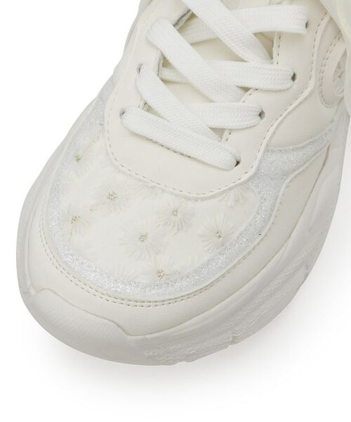 ESPERANZA / エスペランサ スニーカー | フラワー刺繍ラメスニーカー | 詳細20