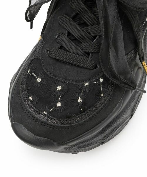 ESPERANZA / エスペランサ スニーカー | フラワー刺繍ラメスニーカー | 詳細21