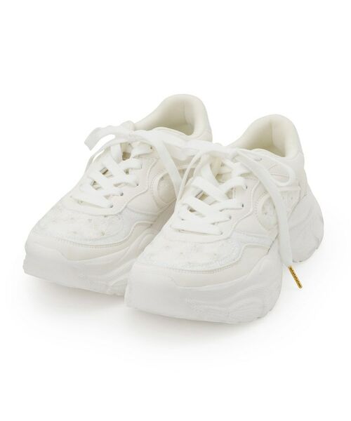 ESPERANZA / エスペランサ スニーカー | フラワー刺繍ラメスニーカー | 詳細24