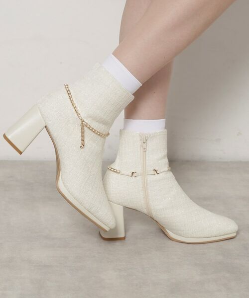 ESPERANZA / エスペランサ ブーツ(ショート丈) | チェーンベルト2WAYショートブーツ | 詳細8