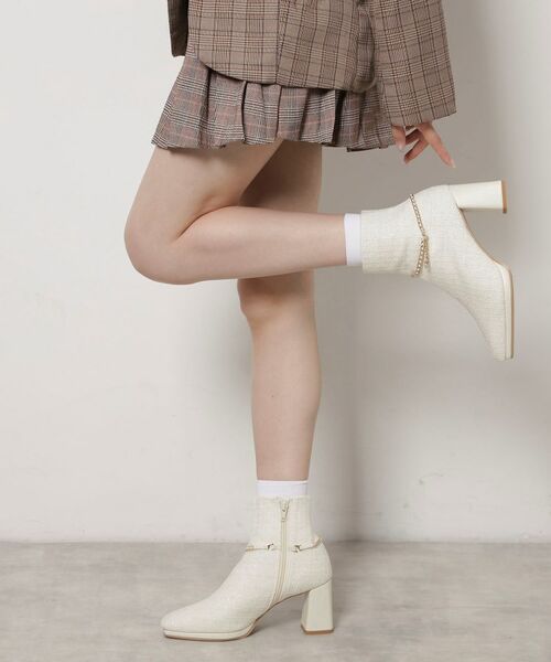 ESPERANZA / エスペランサ ブーツ(ショート丈) | チェーンベルト2WAYショートブーツ | 詳細9