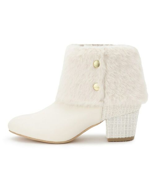 ESPERANZA / エスペランサ ブーツ(ショート丈) | 2WAYフェイクファー付きショートブーツ | 詳細10