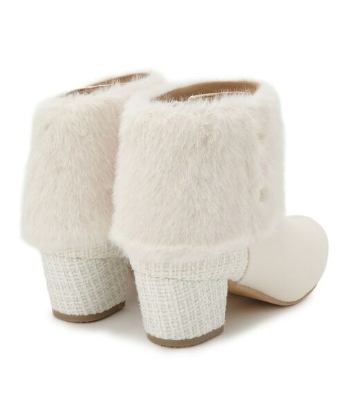 ESPERANZA / エスペランサ ブーツ(ショート丈) | 2WAYフェイクファー付きショートブーツ | 詳細13