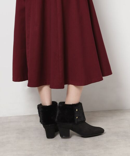 ESPERANZA / エスペランサ ブーツ(ショート丈) | 2WAYフェイクファー付きショートブーツ | 詳細2