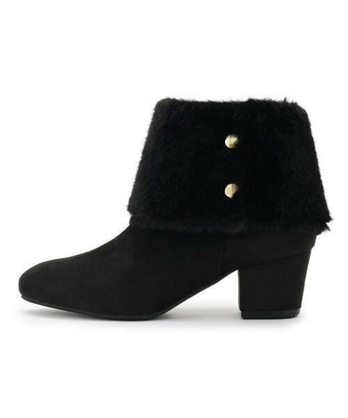 ESPERANZA / エスペランサ ブーツ(ショート丈) | 2WAYフェイクファー付きショートブーツ | 詳細9
