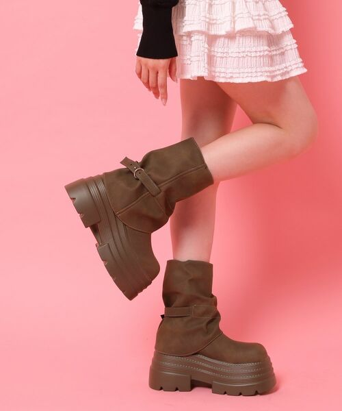 ESPERANZA / エスペランサ ブーツ(ショート丈) | 厚底カバーブーツ | 詳細5