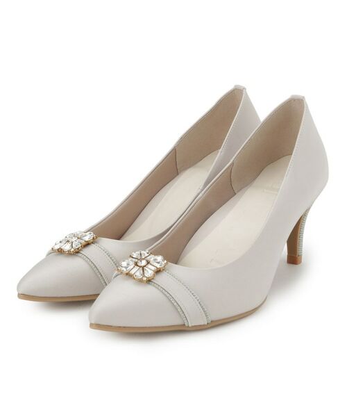 ESPERANZA / エスペランサ パンプス | 【12時間パンプス】約7.5cm/ビジューベルト パーティ-結婚式に最適 | 詳細10