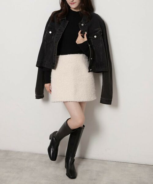 ESPERANZA / エスペランサ ブーツ(ショート丈) | スクエアロングブーツ レイン対応 | 詳細1