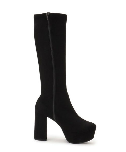 ESPERANZA / エスペランサ ブーツ（ショート丈） | 【ラク盛り／ロングブーツ】リピーター続出／脚長美脚　厚底ヒールロングブーツ‐スリムフィット | 詳細13