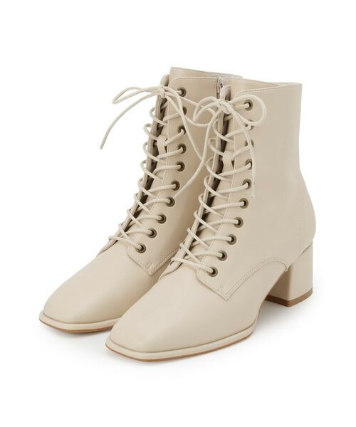 ESPERANZA / エスペランサ ブーツ（ショート丈） | スクエアレースアップショートブーツ レイン対応 | 詳細10
