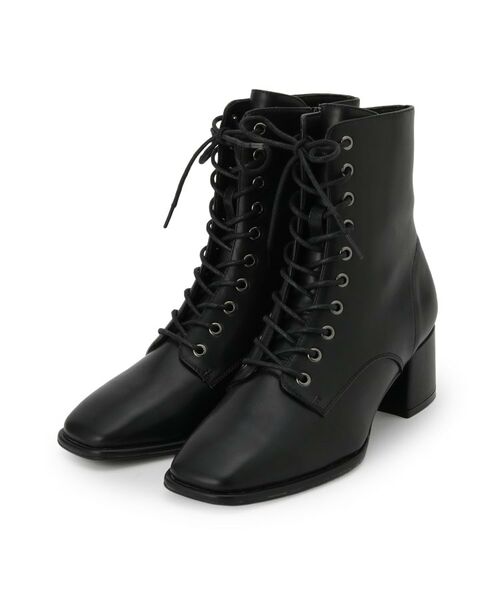 ESPERANZA / エスペランサ ブーツ（ショート丈） | スクエアレースアップショートブーツ レイン対応 | 詳細11