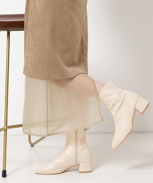 ESPERANZA / エスペランサ ブーツ（ショート丈） | 【EC限定カラーあり】スクエアショートブーツ レイン対応 | 詳細15