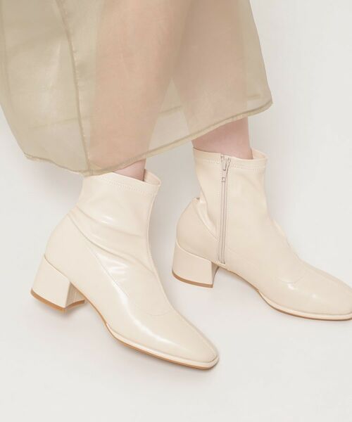 ESPERANZA / エスペランサ ブーツ（ショート丈） | 【EC限定カラーあり】スクエアショートブーツ レイン対応 | 詳細17