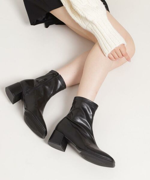 ESPERANZA / エスペランサ ブーツ（ショート丈） | 【EC限定カラーあり】スクエアショートブーツ レイン対応 | 詳細19