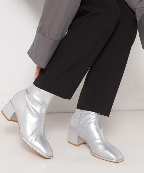 ESPERANZA / エスペランサ ブーツ（ショート丈） | 【EC限定カラーあり】スクエアショートブーツ レイン対応 | 詳細5