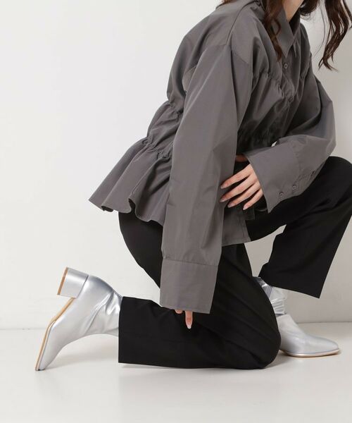 ESPERANZA / エスペランサ ブーツ（ショート丈） | 【EC限定カラーあり】スクエアショートブーツ レイン対応 | 詳細6