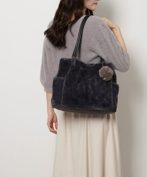 ESPERANZA / エスペランサ トートバッグ | ポンポン付きタックトート | 詳細10