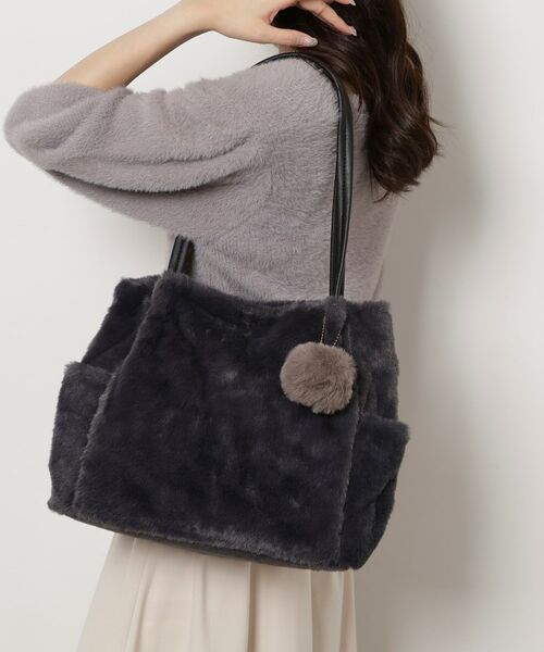 ESPERANZA / エスペランサ トートバッグ | ポンポン付きタックトート | 詳細12