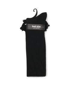 ESPERANZA / エスペランサ ソックス | 2連レースサテンリボンニーハイソックス