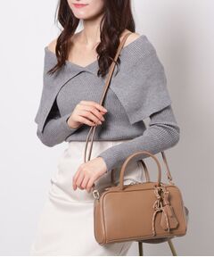 ESPERANZA / エスペランサ ボストンバッグ | チャーム付横長ボストンバッグ